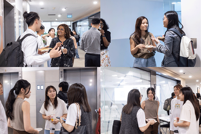  Refreshments and conversations, a chance to connect with panel speakers and participants