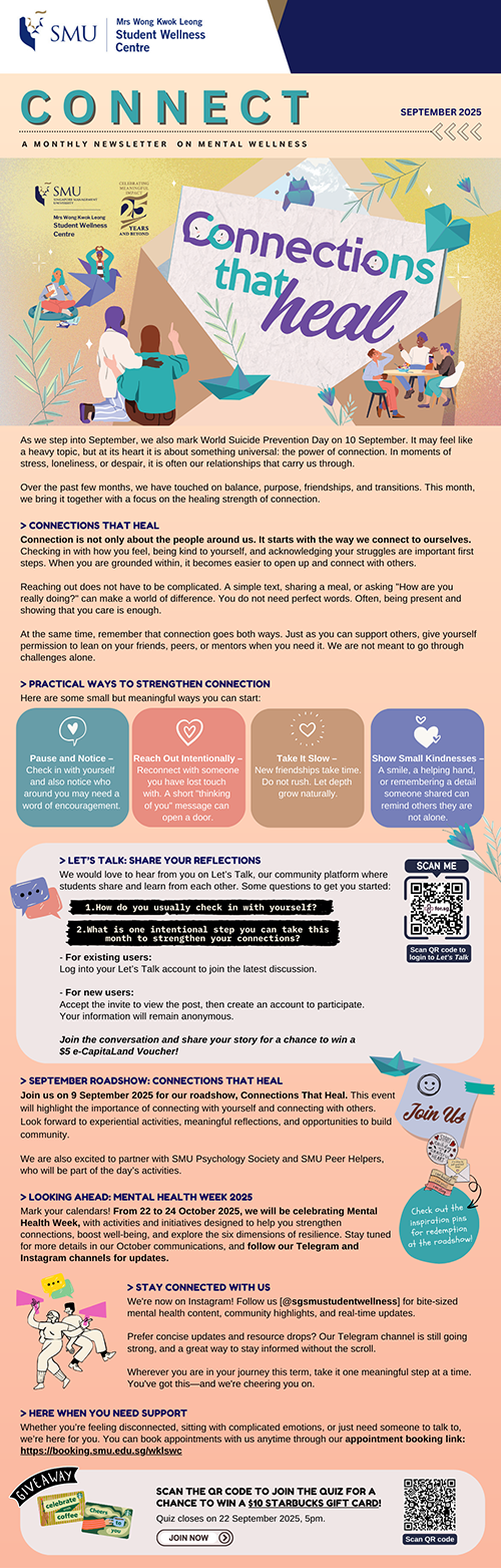 Connection that Heals