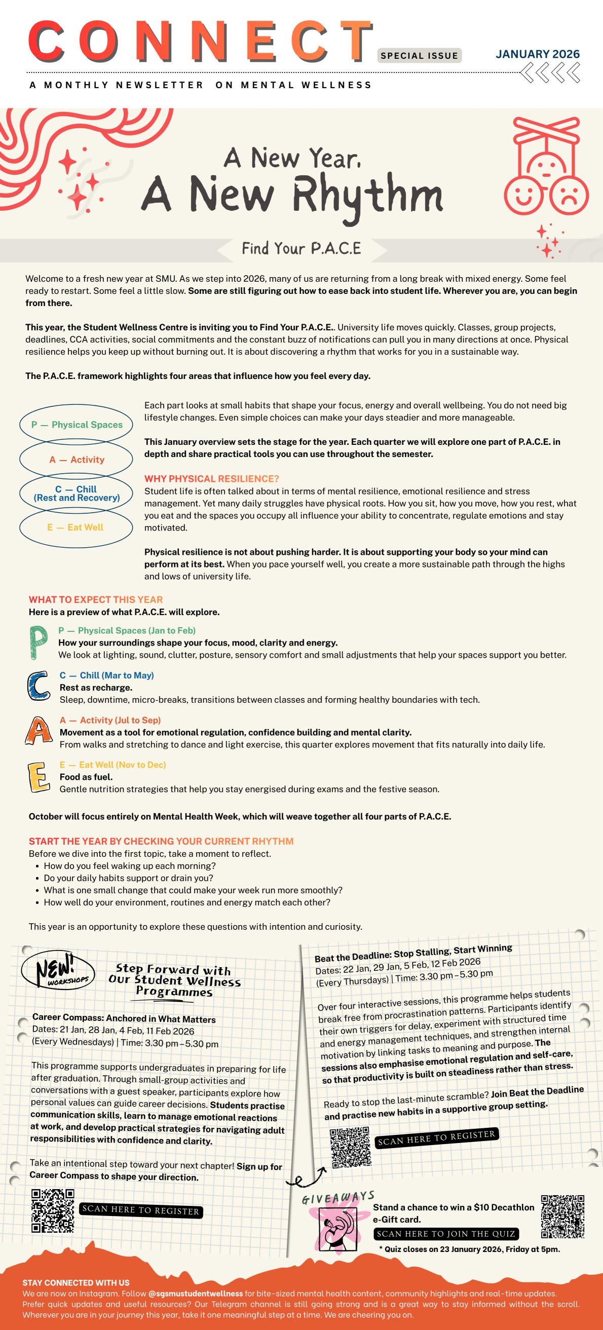 Connect January (Special Issue): A New Year, A New Rhythm