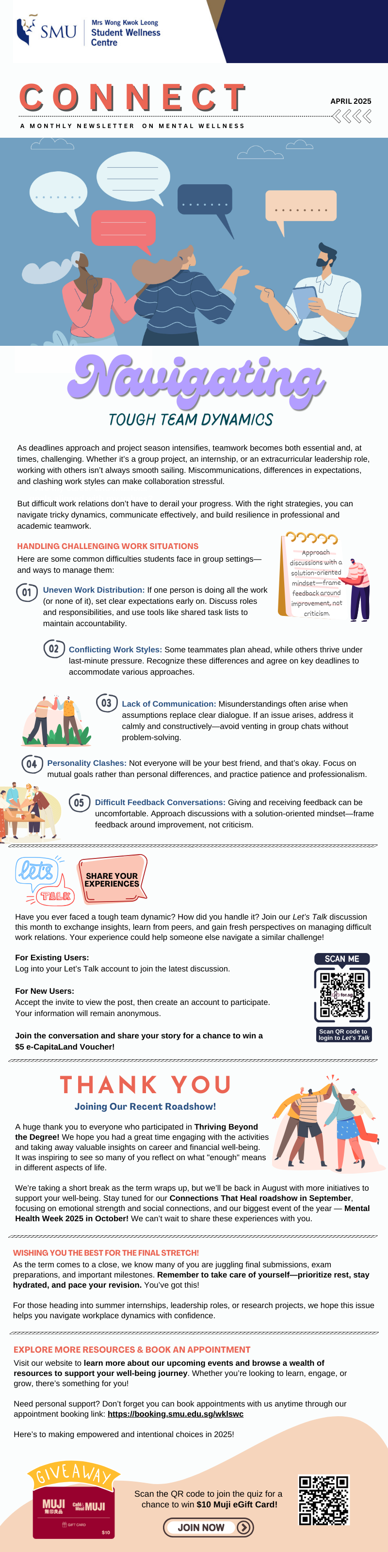 CONNECT April Issue - Navigating Tough Team Dynamics