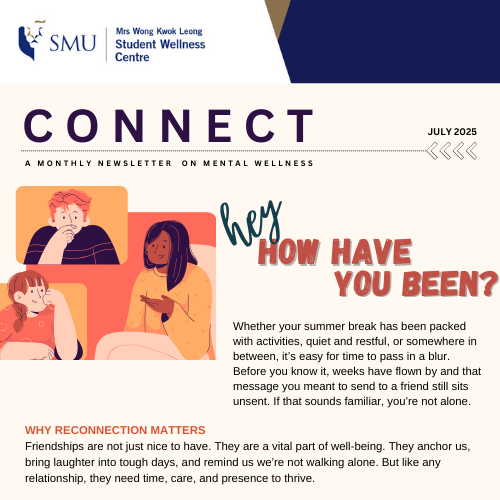 CONECT July Issue - Hey, How Have You Been?